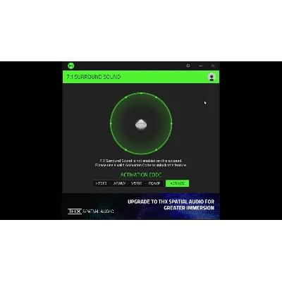 Razer 7.1 Surround sound Ключ - irongamers.ru