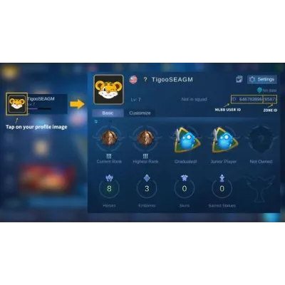 MOBILE LEGENDS BANG BANG АЛМАЗНЫЙ ПРОПУСК + АЛМАЗЫ ID - irongamers.ru