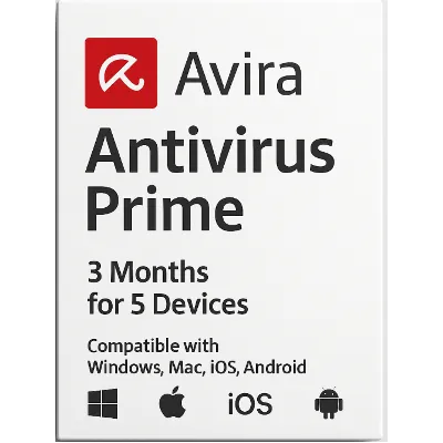 Avira Prime 3 месяца для 5 устройств - irongamers.ru