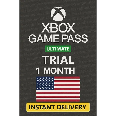 Xbox Game Pass ULTIMATE США ПРОБНАЯ ВЕРСИЯ на 1 м