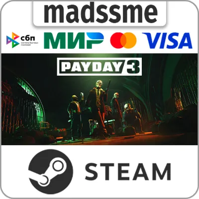 PAYDAY 3 * RU/KZ/СНГ/TR/AR * STEAM АВТОДОСТАВКА - irongamers.ru