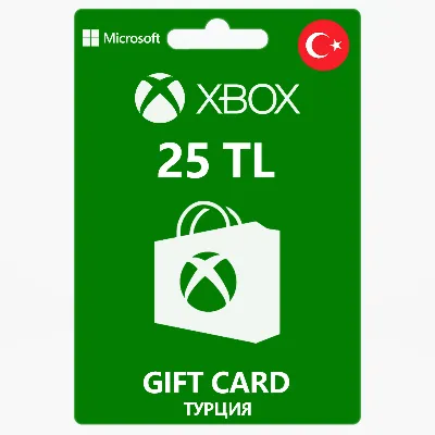 XBOX Gift Card [25-300 TL] Турция - irongamers.ru