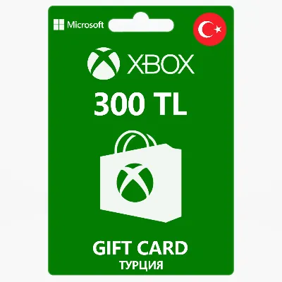 XBOX Gift Card [25-300 TL] Турция - irongamers.ru