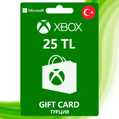 XBOX Gift Card [25-300 TL] Турция - irongamers.ru