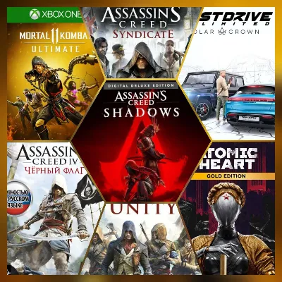 ASSASSINS’S CREED SHADOWS + 7 Игр XBOX АККАУНТ - irongamers.ru