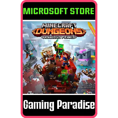 MINECRAFT DUNGEONS: HOWLING PEAKS FOR WINDOWS КЛЮЧ - irongamers.ru