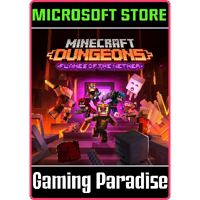MINECRAFT DUNGEONS: FLAMES OF THE NETHER FOR WINDOWS - irongamers.ru