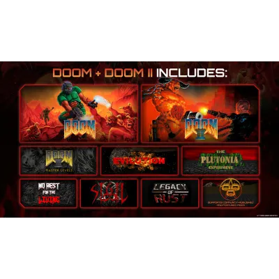 DOOM + DOOM II STEAM GIFT AUTO RU+МИР - irongamers.ru