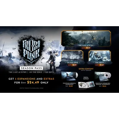Frostpunk STEAM GIFT AUTO RU+МИР - irongamers.ru