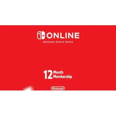 Nintendo Switch Online 12 Month USA Gift Card - irongamers.ru