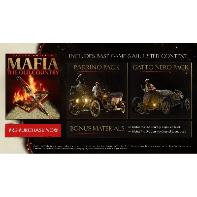 Mafia: The Old Country. Deluxe + DLC: Man of Honor | LOGIN:PASS | АВТО 24/7 - irongamers.ru