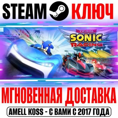 Team Sonic Racing Steam Ключ РФ+Мир +Бонус - irongamers.ru