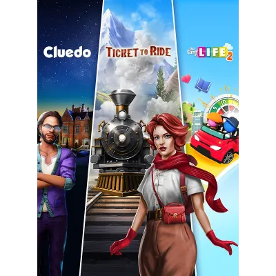 TICKET TO RIDE, CLUEDO AND THE GAME OF LIFE 2 - CLASSIC - irongamers.ru