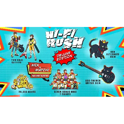 ⭐Hi-Fi RUSH Deluxe Edition Xbox Series X|S КЛЮЧ GLOBA - irongamers.ru