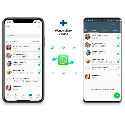 Dr.Fone WhatsApp IOS ANDROID Transfer WINDOWS - irongamers.ru