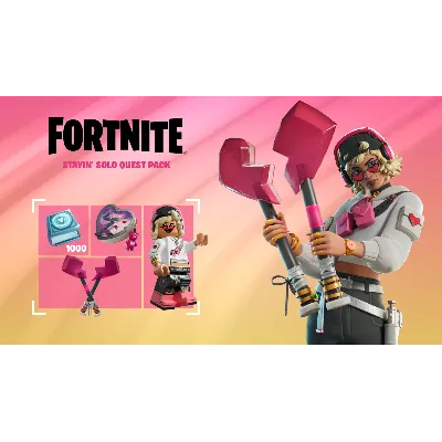 ⭐ Fortnite - Stayin&acute; Solo Quest Pack US XBOX One / Xbox - irongamers.ru
