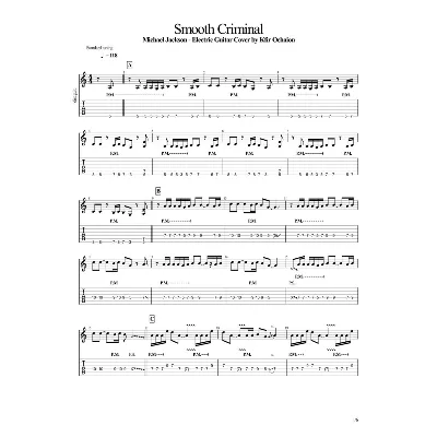 Табы Kfir Ochaion - Michael Jackson - Smooth Criminal - irongamers.ru