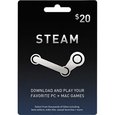 ⭐20 $ USD Steam Wallet Card US account Без комиссии - irongamers.ru