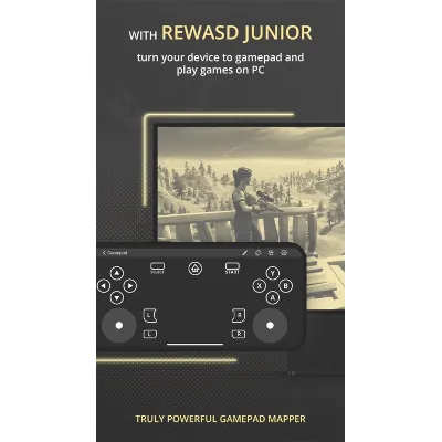 reWASD КЛЮЧ АКТИВАЦИИ GAMEPAD С ДОПАМИ lifetime license Advanced edition - irongamers.ru