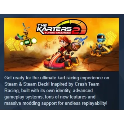 The Karters 2: Turbo Charged АВТОДОСТАВКА STEAM GLOBAL МГНОВЕННО ЛИЦЕНЗИЯ