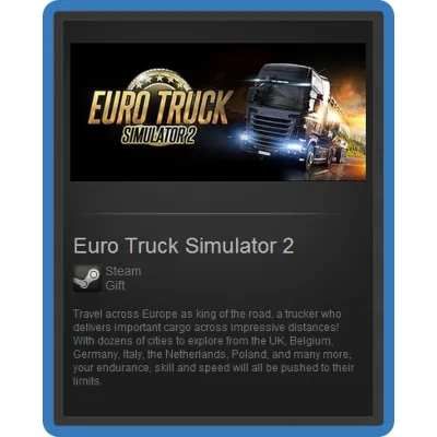 Euro Truck Simulator 2 - STEAM Gift • РОССИЯ - irongamers.ru