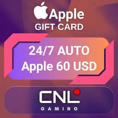 24/7 AUTO | Apple & iTunes 60 долларов США (подарочная карта) - irongamers.ru