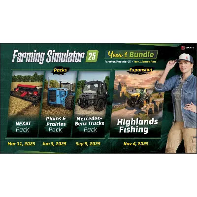 Farming Simulator 25: Year 1 Bundle XBOX SERIES X|S Ключ - irongamers.ru