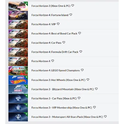 Forza Horizon 3 + 4 Ultimate Edition XBOX Windows key - irongamers.ru