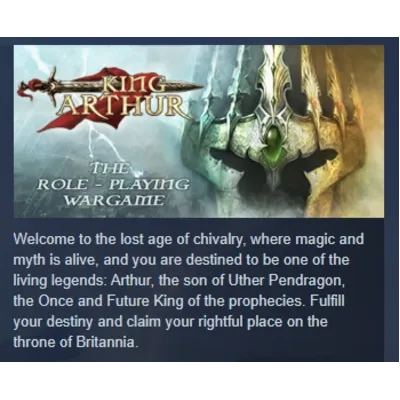 King Arthur - The Role-playing Wargame АВТОДОСТАВКА STEAM GLOBAL МГНОВЕННО ЛИЦЕНЗИЯ - irongamers.ru
