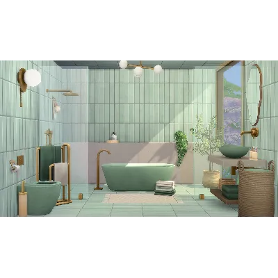 The Sims 4 - Sleek Bathroom Kit DLC EA App КЛЮЧ GLOBAL - irongamers.ru
