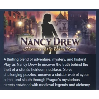 Nancy Drew: Mystery of the Seven Keys АВТОДОСТАВКА STEAM GLOBAL МГНОВЕННО ЛИЦЕНЗИЯ - irongamers.ru