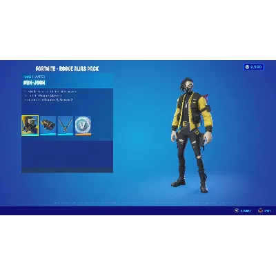 Fortnite - Rogue Alias Pack UK XBOX One / Xbox Series X - irongamers.ru
