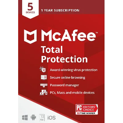 McAfee Total Protection 1 Device 1 Year GLOBAL KEY - irongamers.ru