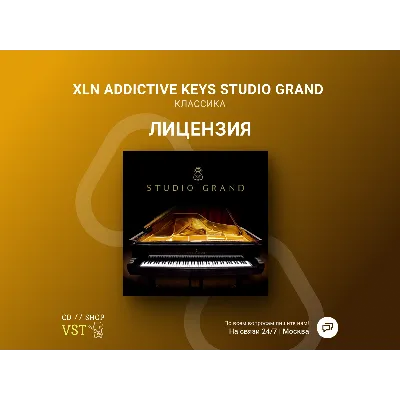XLN Addictive Keys Studio Grand Официальный ключ - irongamers.ru