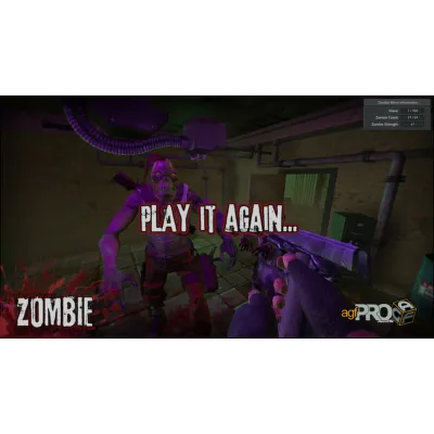 Axis Game Factory&acute;s AGFPRO Zombie FPS Player DLC STEAM - irongamers.ru