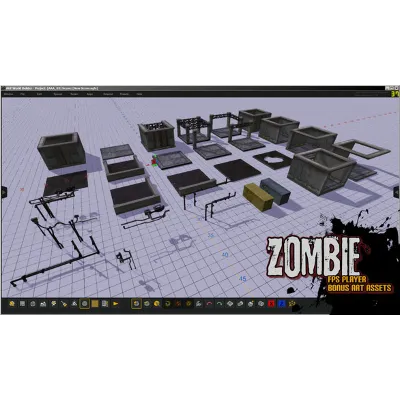 Axis Game Factory&acute;s AGFPRO Zombie FPS Player DLC STEAM - irongamers.ru