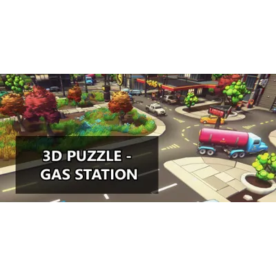 3D PUZZLE - Gas Station (STEAM KEY/REGION FREE) - irongamers.ru