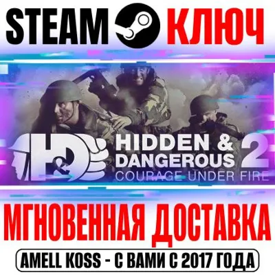 Hidden & Dangerous 2: Courage Under Fire Steam Ключ - irongamers.ru