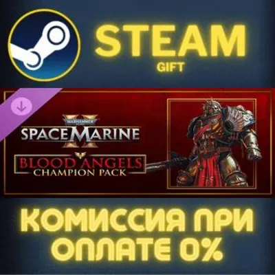 Warhammer 40000 Space Marine 2 Blood Angels Champion Pa - irongamers.ru