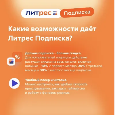 ЛитРес 12 мес подписка промокод - irongamers.ru