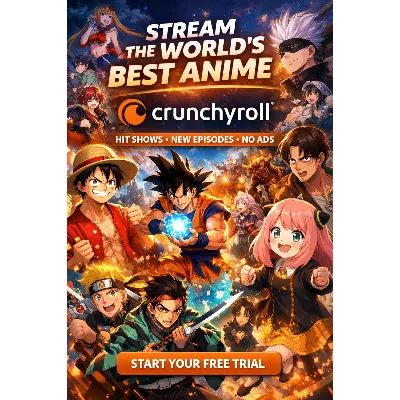 Crunchyroll Mega Fan – 1–12 месяцев – Аккаунт или попол - irongamers.ru