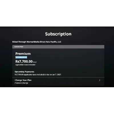 HBO Max Premium (12 месяц) применяется к вашей учетной - irongamers.ru