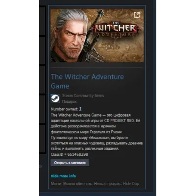 The Witcher Adventure Game STEAM GIFT МИР + ВСЕ СТРАНЫ - irongamers.ru
