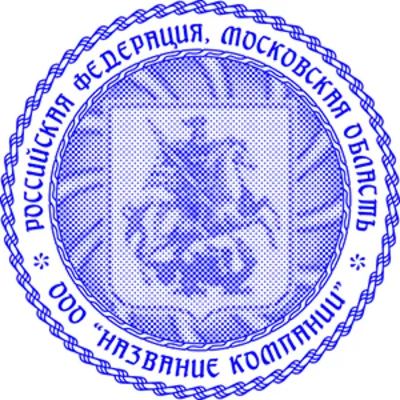 Шаблон печати с защитным фоном в виде герба Москвы - irongamers.ru