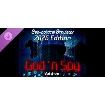 God&amp;acute;n Spy Add-on for Geo-Political Simulator 2026 Editi