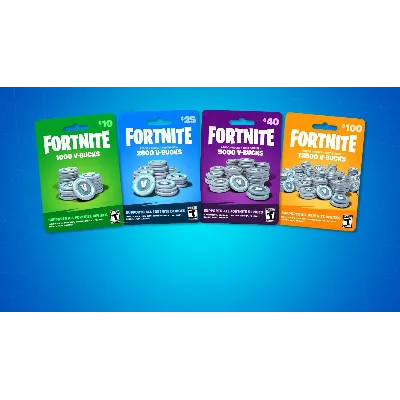 ДЛЯ ПК EPIC ФОРТНАЙТ ВБАКСЫ 1000-2800-5000-13500 VBUCKS - irongamers.ru