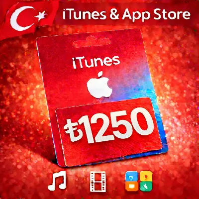 iTunes & App Store Подарочная карта — 1250 TRY (TR) - irongamers.ru