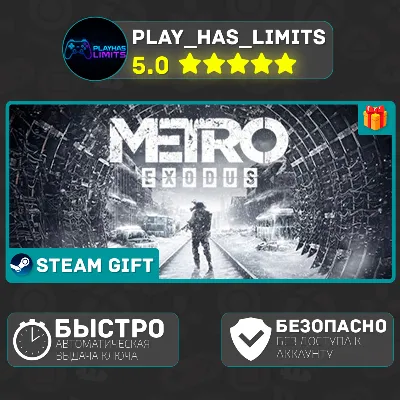 Metro Exodus - Standard Edition *RU/UA/СНГ Steam Auto