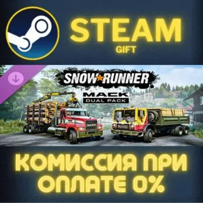 SnowRunner - Mack Dual Pack Steam Gift СТИМ ГИФТ ПК АВТОДОСТАВКА ПОДАРОК DLC - irongamers.ru