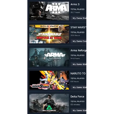 STEAM 8 LVL | DayZ + 18 потрясающих игр, ценою 230 $ - irongamers.ru